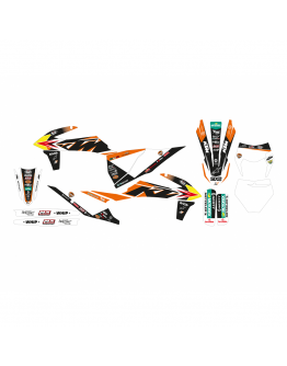 Polepy KTM SX-SXF-XC-F 19-22,EXC-EXCF 20-23 TROFEO