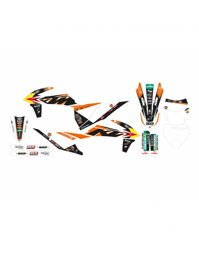 Polepy KTM SX-SXF-XC-F 19-22,EXC-EXCF 20-23 TROFEO