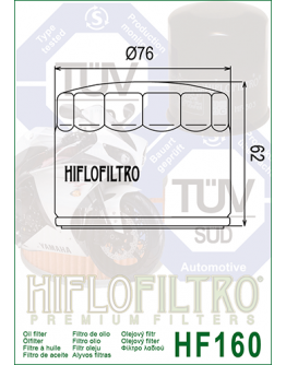 Olejový filter HF160