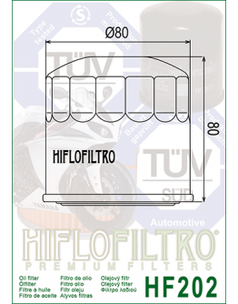 Olejový filter HF202