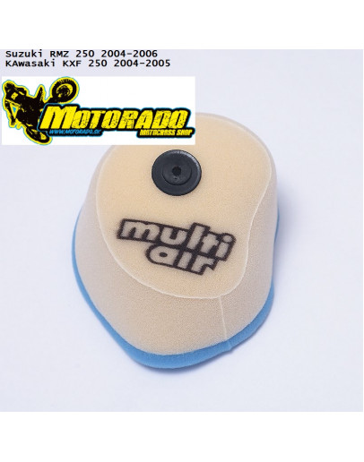 Vzduchový filter Multi AIR Suzuki RMZ 250 2004-2006,Kawasaki KXF 250 2004-2005