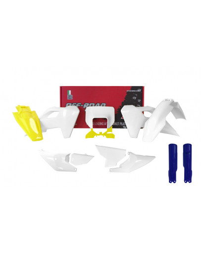 Sada plastov Husqvarna FE/TE 2024 + kryty tlmičov