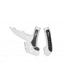 Chrániče rámu Rtech KTM SX/SXF/XC-F 2023-2025,EXC/EXC-F 2024-2025 bielo-čierne