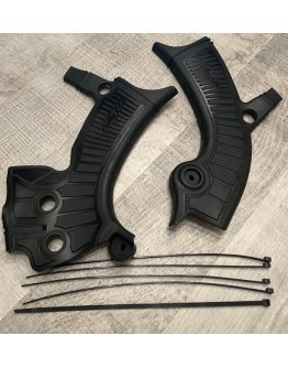 Chrániče rámu Rtech Yamaha YZF 250 19-23,YZF 450 18-22,WRF 250 20-23,WRF 450 19-23 čierne