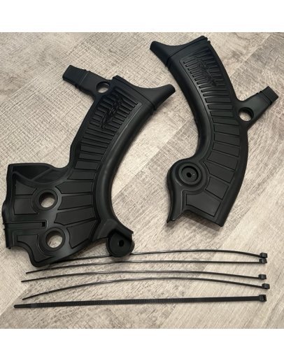 Chrániče rámu Rtech Yamaha YZF 250 19-23,YZF 450 18-22,WRF 250 20-23,WRF 450 19-23 čierne