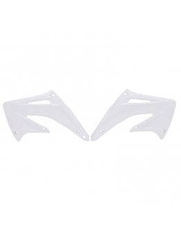 Kryty chladičov CRF 450 2002-2004 biele