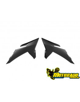 Kryty chladičov KTM SX/SXF/XC-F 2025-2026,EXC/EXC-F 2026 čierne