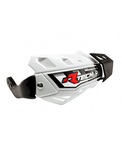 Chrániče rúk páčok FLX ATV + montážny kit BIELE