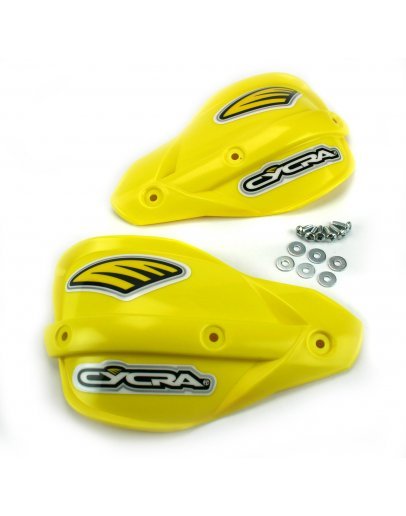 Náhradné plasty na chrániče rúk páčok Cycra ENDURO žlté