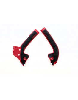 Chrániče rámu Acerbis X-grip KTM/Husqvarna/Gas-Gas 85 červeno-čierne