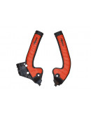 Chrániče rámu Rtech KTM SX 85 18-24, Husqvarna TC 85 18-24, GasGas MC 85 21-24 oranžové