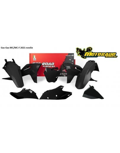 Sada plastov Gas-Gas MC/MC-F/EX/EX-F 2021-2023 čierna