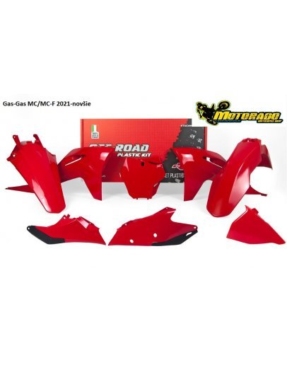 Sada plastov Gas-Gas MC/MC-F/EX/EX-F 2021-2023 červená