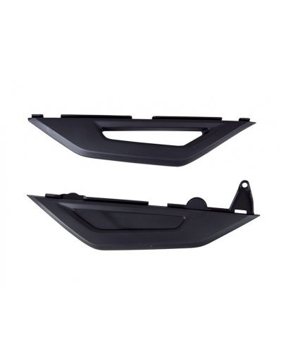 Zadné tabuľky spodné časti CRF 450 2021-2024, CRF 250 2022-2024 čierne