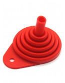 Lievik na olej silikónový červený 4MX