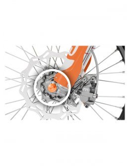 Sada matíc/skrutiek osky kolesa KTM enduro 2016-2023 oranžové