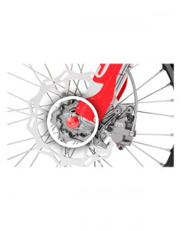 Sada matíc/skrutiek osky kolesa KTM/Husqvarna enduro 2016-2023,Gas-Gas 2021-2023 červené