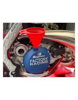 Lievik na olej silikónový červený 4MX