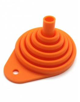Lievik na olej silikónový oranžový 4MX
