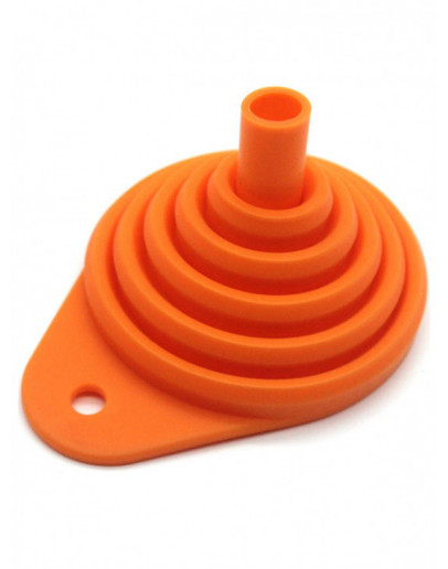 Lievik na olej silikónový oranžový 4MX