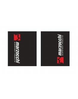 Polepy na predné tlmiče Marzocchi 23x18cm čierne