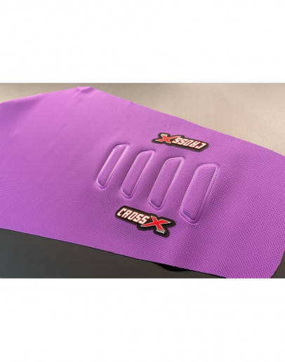 Poťah sedadla CrossX UGS wave KTM SX/SXF/XCF 19-22, EXC-EXCF-XC 20-23 fialový