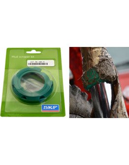 Poistné stieracie krúžky do blata pre tlmiče SHOWA 49 mm