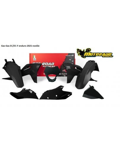 Sada plastov Gas-Gas EC/EC-F 2021-2023 čierna