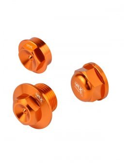 Sada matíc/skrutiek osky kolesa KTM enduro 2016-2023 oranžové