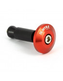 Ukončenie riadidiel MYRA oranžové pár