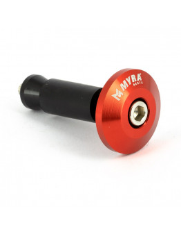 Ukončenie riadidiel MYRA oranžové pár