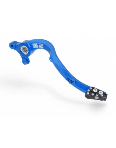 Pedál zadnej brzdy S3 Husqvarna TC/FC 23-,FE/TE 24-,Gas-Gas 2024-2025 modrý